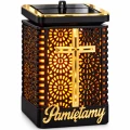 GRA-063-SMF-12LED   Znicz solarny na grób LED z krzyżem Pamiętamy lampion cmentarny (10).png