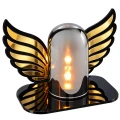 Znicz LED na Grób Skrzydła Anioła Statuetka Cmentarna Lampion