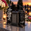 ZNICZ DLA DZIADKA SOLARNY LED na grób LAMPKA SOLARNA Na Cmentarz Lampion