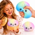 TĘCZOWY GNIOTEK Pieróg ZABAWKA SQUISHY DUMPLING Pierożek MYSTERY