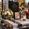 Zdjęcie NAGROBNE Na Pomnik Grób Tworzywo specjalistyczne podstawka akrylowa