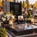Zdjęcie NAGROBNE Na Pomnik Grób Tworzywo specjalistyczne podstawka akrylowa