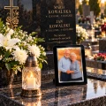 Zdjęcie NAGROBNE Na Pomnik Grób Tworzywo specjalistyczne podstawka akrylowa