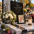 Zdjęcie NAGROBNE Na Pomnik Grób Tworzywo specjalistyczne podstawka akrylowa