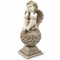 znicz DUŻY ANIOŁ figurka gipsowa Dekoracja na grób POSĄG OBELISK 42CM   (2).png