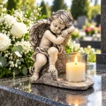 PODEST-O1-G-ŚWIEC Znicz solarny LED z aniołem na grób duży śpiący aniołek figura 32 cm Swieczka(12).png