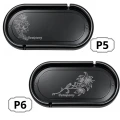 Podstawka pod Znicze Czarna 32 cm Tacka na Pomnik Grawerowana Wzór do Wyboru