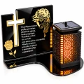 GRA-013-SMF-12LED     Znicz solarny na CMENTARZ LED wieczna GRÓB Statuetka dla Mamy Babci Taty (4).png
