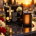 GRA-013-SMF-12LED     Znicz solarny na CMENTARZ LED wieczna GRÓB Statuetka dla Mamy Babci Taty (6a) (9).png