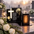 GRA-013-SMF-12LED     Znicz solarny na CMENTARZ LED wieczna GRÓB Statuetka dla Mamy Babci Taty (6a) (7).png