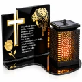 GRA-013-SMF-12LED     Znicz solarny na CMENTARZ LED wieczna GRÓB Statuetka dla Mamy Babci Taty (5).png