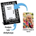 Znicz na grób LED ze Zdjęciem Personalizowany Latarenka dla Taty Mamy Babci Dziadka