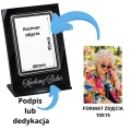 Znicz na grób LED ze Zdjęciem Personalizowany Latarenka dla Taty Mamy Babci Dziadka