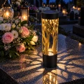 LAS-358-GOLD  Znicz solarny LED na grób złote drzewo duży metalowy lampion ażurowy 38 cm (1).png