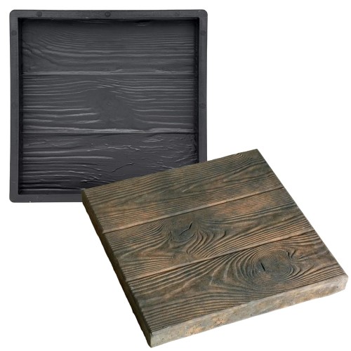 FORMA DO PŁYT BETONOWYCH KOSTKI DESKI DREWNO 30x30-12143