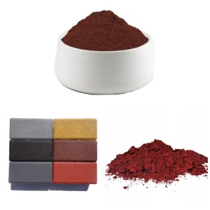 2 kg BARWNIK PIGMENT Farbujący FARBA DO BETONU CZERWONY ŻELAZOWA