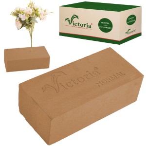 GĄBKA FLORYSTYCZNA SUCHA PIANKA CEGŁA KARTON 20SZT