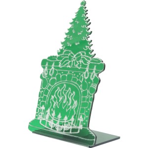 LAMPKA NOCNA LATARENKA KOMINEK LED DEKORACJA 18CM