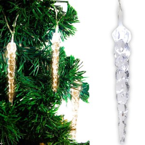 LAMPKI WISZĄCE SOPLE GIRLANDA ŚWIETLNA KURTYNA LED