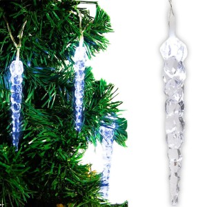 LAMPKI WISZĄCE SOPLE GIRLANDA ŚWIETLNA KURTYNA LED