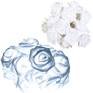 LAMPKI CHOINKOWE ŚWIĄTECZNE BIAŁY ZIMNY 10 LED