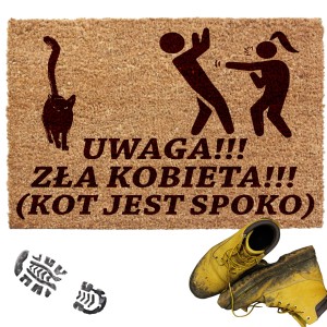 WYCIERACZKA WEJŚCIOWA POD DRZWI GRUBA 40x60CM