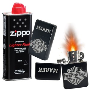 ZAPALNICZKA BENZYNOWA Z GRAWEREM PERSONALIZOWANA