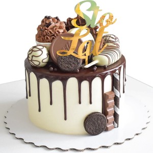 TOPPER DEKORACJA NA TORT CIASTO NAPIS STO LAT