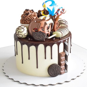 TOPPER DEKORACJA NA TORT CIASTO NAPIS STO LAT