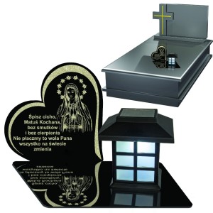 WIECZNY ZNICZ SOLARNY ZNICZE NA GRÓB CMENTARZ DUŻY