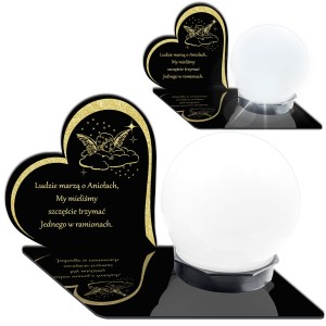 WIECZNA LAMPKA ZNICZ SOLARNY STATUETKA NA CMENTARZ