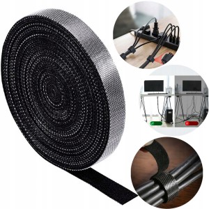 TAŚMA RZEPOWA OPASKA RZEP ORGANIZER KABLI 14mm 2m