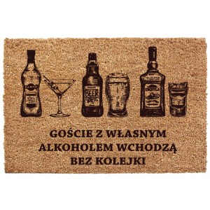 WYCIERACZKA WEJŚCIOWA POD DRZWI GRUBA 60x90CM