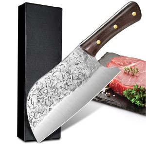 NÓŻ TASAK KUCHENNY DO MIĘSA OSTRY NIERDZEWNY STAL 30CM