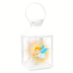 LAMPION ADWENTOWY LATARENKA ŚWIĄTECZNA NA RORATY DEKORACJA LED