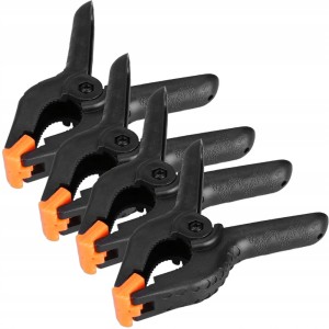 KLAMRA PLASTIKOWA SPRĘŻYNOWA ŚCISK MODELARSKI 4 SZ