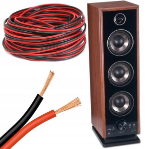 MIEDZIANY KABEL PRZEWÓD GŁOŚNIKOWY 2X0,1MM HQ 10M