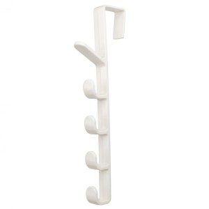 WIESZAK NA DRZWI SZAFKI BEZ WIERCENIA BEZ KLEJENIA PRAKTYCZNY 5 HACZYKÓW