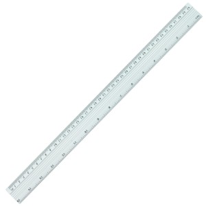 LINIJKA DŁUGA ALUMINIOWA ALUMINIUM 40 CM