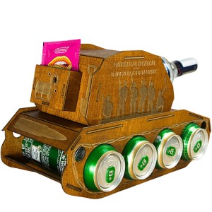 CZOŁG NA PIWO WÓDKĘ ALKO PREZENT DLA TATY GRAWER