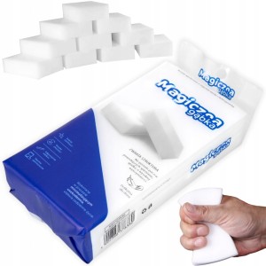 10x MAGICZNA GĄBKA DO CZYSZCZENIA PLAM USUWA BRUD