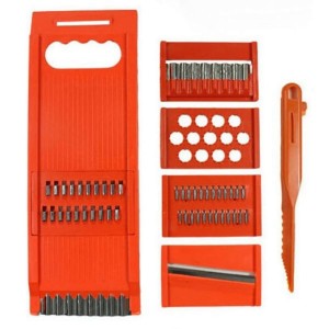 Wielofunkcyjna SZATKOWNICA Ręczna Tarka MANDOLINA do Warzyw Owoców