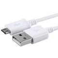 Kabel USB - micro USB Szybkie ładaowanie 1m BIAŁY 2.4A