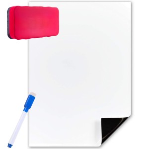 Tablica magnetyczna do pisania A4 GĄBKA MAZAKI markery SUCHOŚCIERALNE