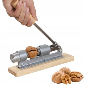 SOLIDNY DZIADEK DO ORZECHÓW NUT CRACKER DŹWIGNIA