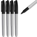 MARKER CZARNY PISAK MAZAK FLAMASTER ZESTAW 4szt