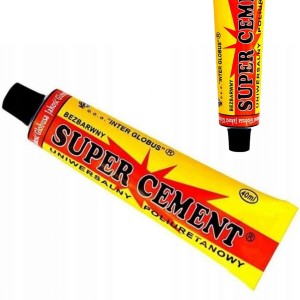Klej super cement uniwersalny poliuretanowy bezbarwny 40 ml