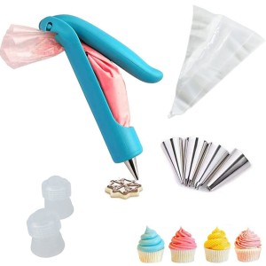 DEKORATOR DŁUGOPIS DO TORTÓW CIAST KOŃCÓWKA WORKA NA TORT PISTOLET