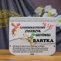 Zastrzyk gotówki ŚMIESZNY PREZENT na 18 URODZINY pudełko na pieniądze