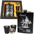 PREZENT Mężczyzny URODZINY 18 40 50 60 70 piersiówka CHŁOPAKA jagermeister